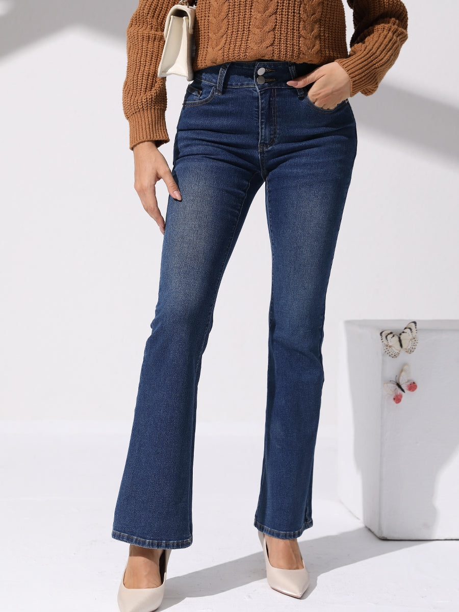 Forever Daydreaming Dark Wash Flare Jeans