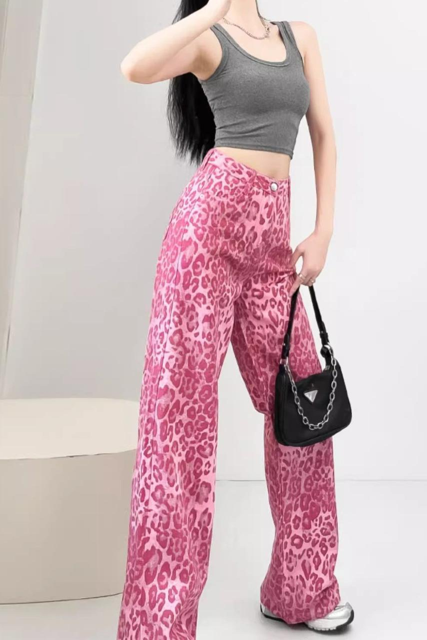 Leopard Jeans