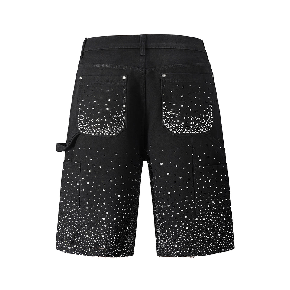 Rhinestone Cowboy Denim Shorts