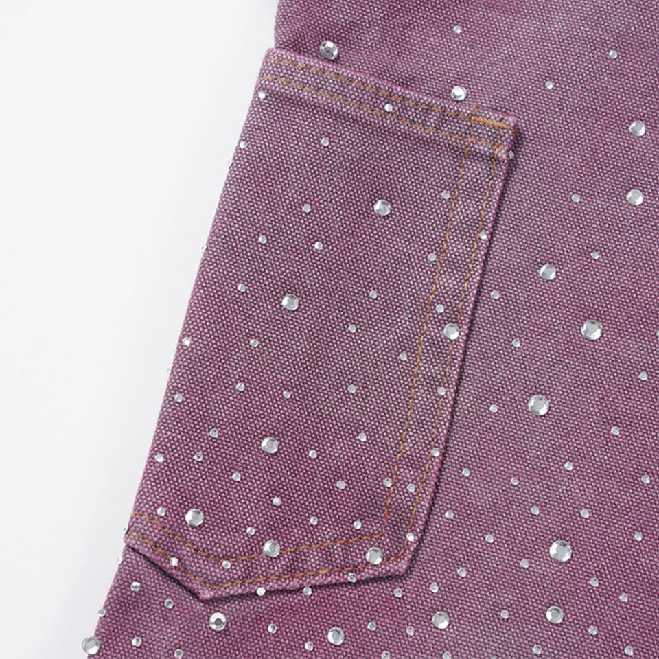 Rhinestone Cowboy Denim Shorts