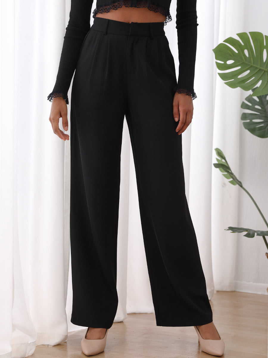 Women's Plain Simple Daily Casual Long Pants
