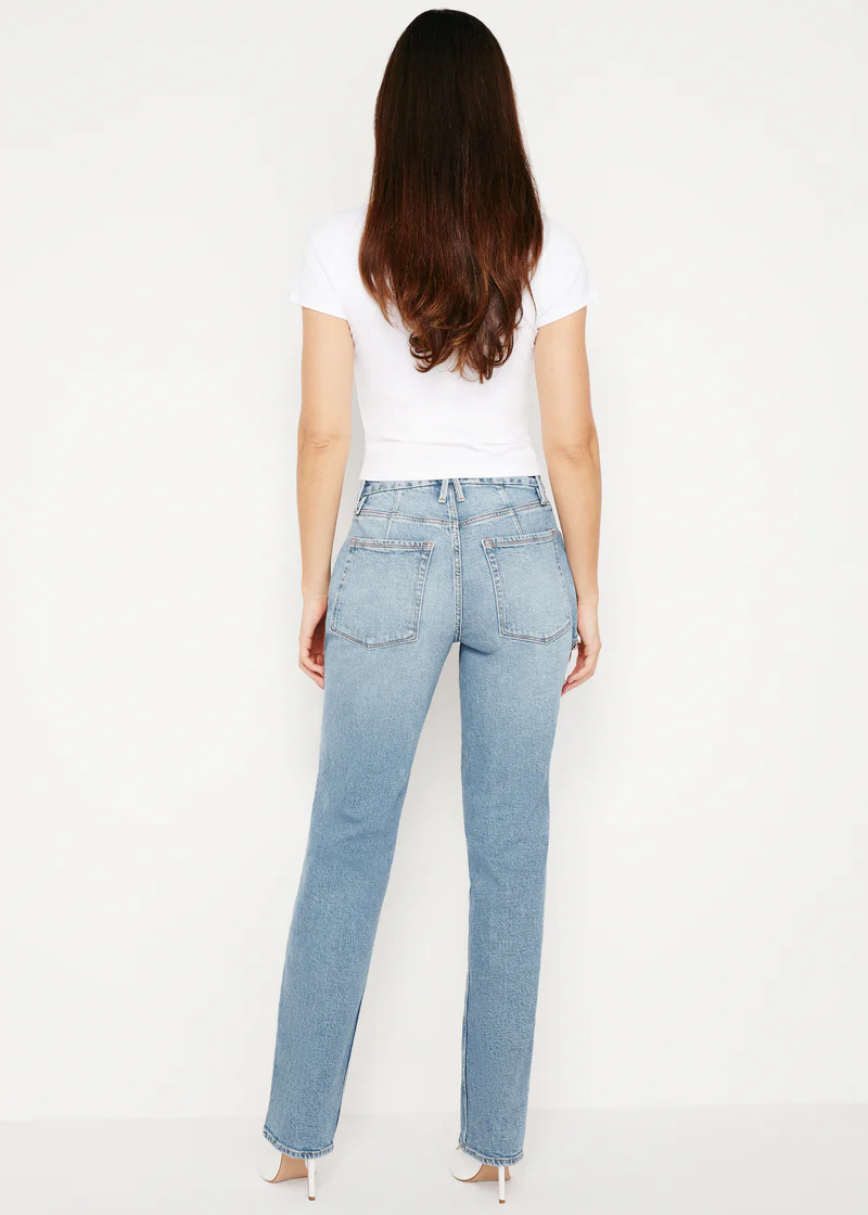 Good Icon Straight Diamond Jeans